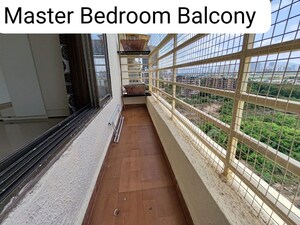 Balcony in 2 BHK Apartment at Mayurs Nature Glory, Kalwa – for Rent