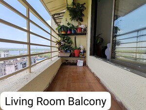 Balcony in 2 BHK Apartment at Mayurs Nature Glory, Kalwa – for Rent