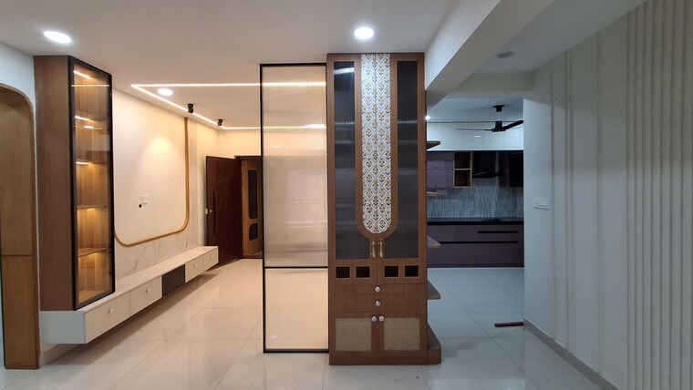 Living Room, praneeth-pranav-solitaire 3 Bedroom 1701 Sq.Ft. Apartment In Bachupally Hyderabad 10412101