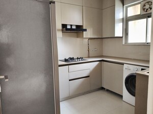 Kitchen in 1 BHK Apartment at Hiranandani Business Park, Thane West – for Rent