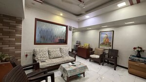 Living Room in 2 BHK Apartment at Kalpana CHS Naupada, Naupada – for Sale