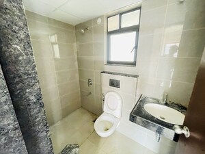 Bathroom in 2 BHK Apartment at Shapoorji Pallonji Sensorium, Hinjewadi – for Rent