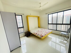 Bedroom in 2 BHK Apartment at Shapoorji Pallonji Sensorium, Hinjewadi – for Rent