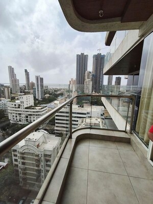 Balcony in 4 BHK Apartment at Prabhadevi CHS, Prabhadevi – for Sale