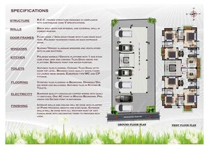 Floor Plan in 3 BHK Apartment at Kahilipara – for Sale