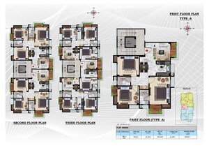 Floor Plan in 3 BHK Apartment at Kahilipara – for Sale