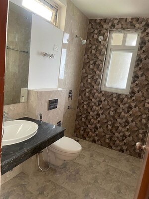 Bathroom in 3.5 BHK Apartment at 3C Lotus Panache, Sector 110 – for Rent
