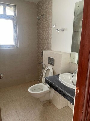 Bathroom in 3.5 BHK Apartment at 3C Lotus Panache, Sector 110 – for Rent
