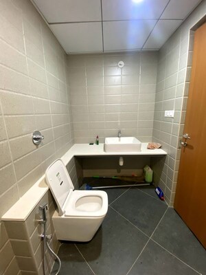 Bathroom in 3 BHK Apartment at Assetz Marq Building 3 Tower 6, Whitefield – for Rent
