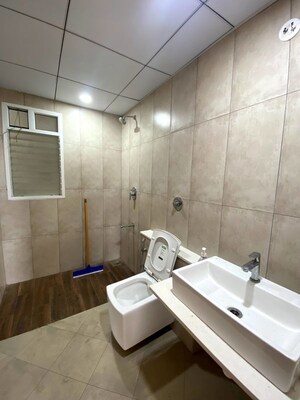 Bathroom in 3 BHK Apartment at Assetz Marq Building 3 Tower 6, Whitefield – for Rent