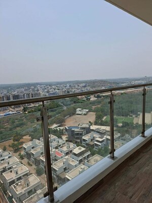 Balcony in 3 BHK Apartment at Lansum El Dorado, Narsingi – for Rent