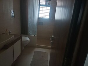 Bathroom in 3 BHK Apartment at Shivaji Park – for Rent
