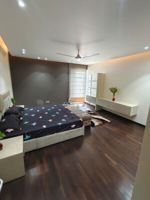 Bedroom in 4 BHK Builder Floor at Hauz Khas Enclave – for Rent