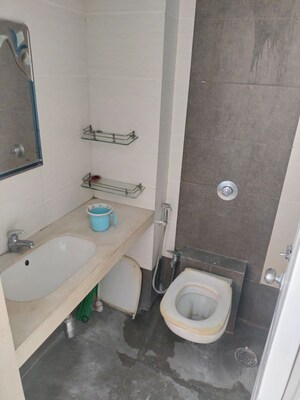 Bathroom in 2 BHK Apartment at Vijay Annex 29, Waghbil – for Rent