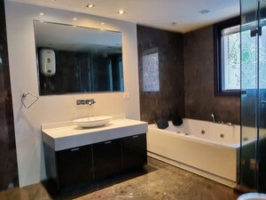 Attached Bathroom in 4 BHK Builder Floor at Vasant Vihar – for Rent