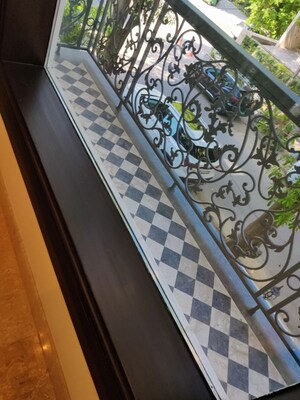Balcony in 4 BHK Builder Floor at Vasant Vihar – for Rent