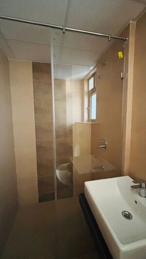 Bathroom in 2 BHK Apartment at Mahindra Antheia C3, Pimpri – for Rent