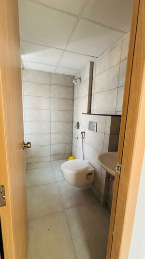Bathroom in 2 BHK Apartment at Mahindra Antheia C3, Pimpri – for Rent