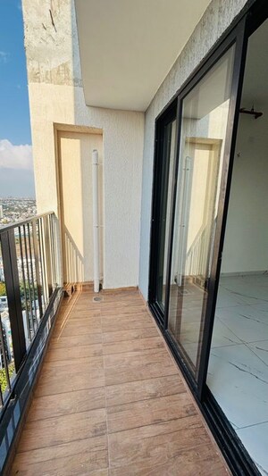 Building Lobby in 2 BHK Apartment at Mahindra Antheia C3, Pimpri – for Rent