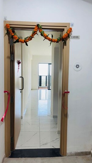 Building Lobby in 2 BHK Apartment at Mahindra Antheia C3, Pimpri – for Rent