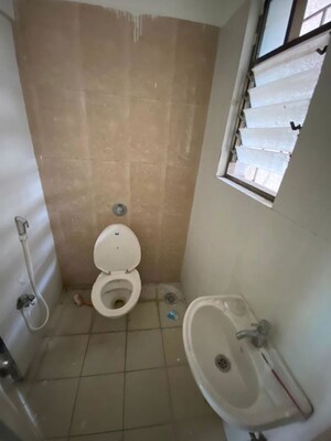 Bathroom in 3 BHK Apartment at Dreams Rhythm, Bavdhan – for Rent