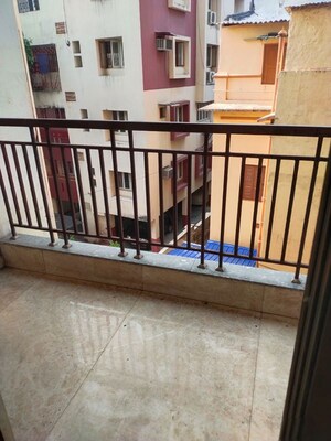 Balcony in 3 BHK Apartment at Natural Sarvapriya, Rash Behari Avenue – for Sale