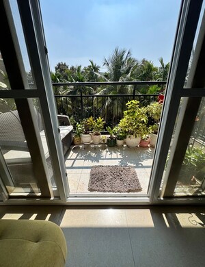 Balcony in 3 BHK Apartment at BSCPL Bollineni Silas, Whitefield – for Rent