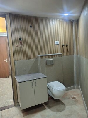 Bathroom in 3 BHK Builder Floor at Malviya Nagar – for Rent
