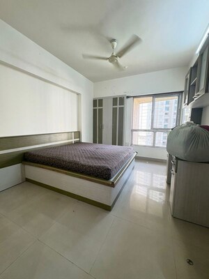 Bedroom in 2 BHK Apartment at Kanakia Spaces Niharika, Manpada – for Rent