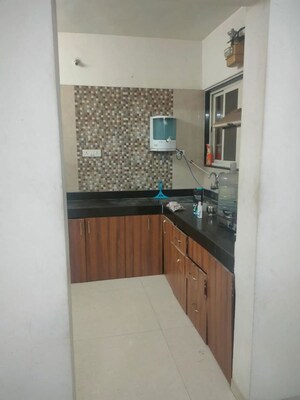Kitchen in 1 BHK Apartment at G K Roseland Residency, Pimple Saudagar – for Rent