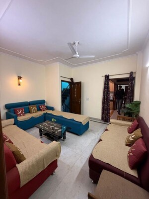 Living Room in 2 BHK Builder Floor at Kalkaji – for Rent