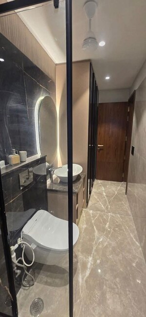 Washroom in 4 BHK Builder Floor at Nirvana Country – for Sale