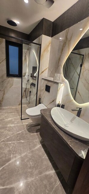 Attached Bathroom in 4 BHK Builder Floor at Nirvana Country – for Sale