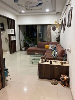 Living Room in 2 BHK Apartment at  Deep Indraprastha Homes, Makarba – for Rent