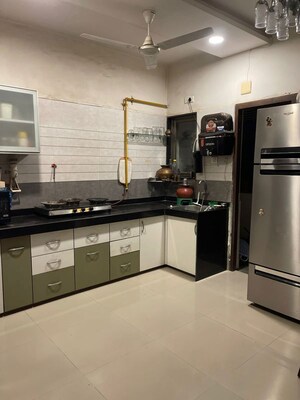 Kitchen in 2 BHK Apartment at  Deep Indraprastha Homes, Makarba – for Rent