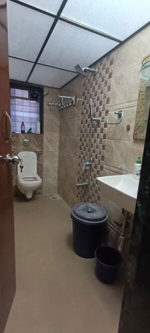 Bathroom in 2 BHK Apartment at Silver Avenue, Santacruz East – for Rent