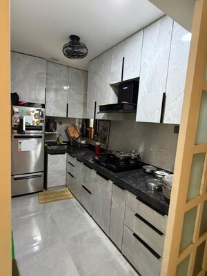 Kitchen in 1.5 BHK Apartment at Paradigm El Signora, Jogeshwari West – for Rent