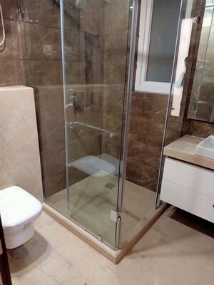 Bathroom in 4 BHK Builder Floor at Hauz Khas Enclave – for Rent