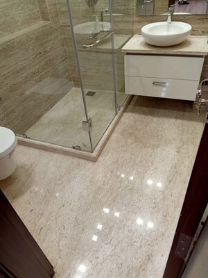 Attached Bathroom in 4 BHK Builder Floor at Hauz Khas Enclave – for Rent