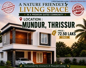 3 BHK Villa For Sale in Kottekkad