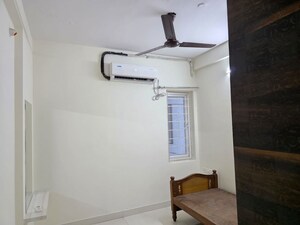 Bathroom in 3 BHK Apartment at Vajra Jasmine County, Gachibowli – for Rent