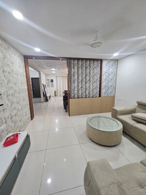 Living Room in 3 BHK Apartment at Vajra Jasmine County, Gachibowli – for Rent