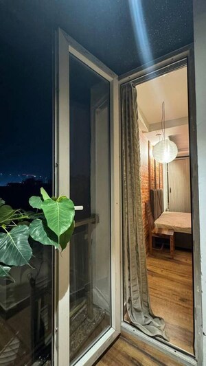 Balcony in 1 BHK Apartment at Saket – for Rent