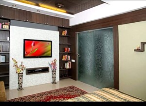 Bedroom in 3 BHK Apartment at Deep Indraprasth, Satellite – for Rent