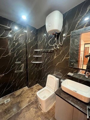Bathroom in 2 BHK Apartment at Saket – for Rent