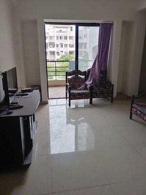 Living Room in 2 BHK Apartment at Pinnacle Brook Side, Bavdhan – for Rent