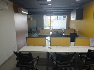 Team Area in  Office Space at Shivalik Shilp, Sanidhya – for Rent