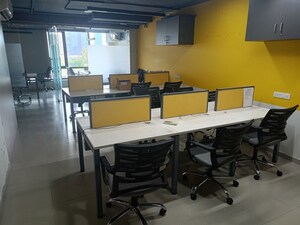 Team Area in  Office Space at Shivalik Shilp, Sanidhya – for Rent
