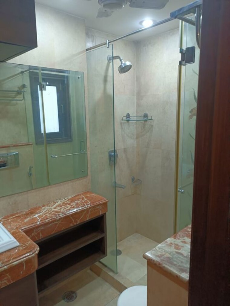 Attached Bathroom, gulmohar park 4 Bedroom 300 Sq.Yd. Builder Floor In Gulmohar Park Delhi 10412665