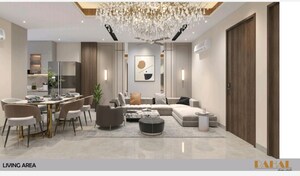 Living Room in 3 BHK Builder Floor at Anant Raj Ashok Estate, Sector 63a – for Sale